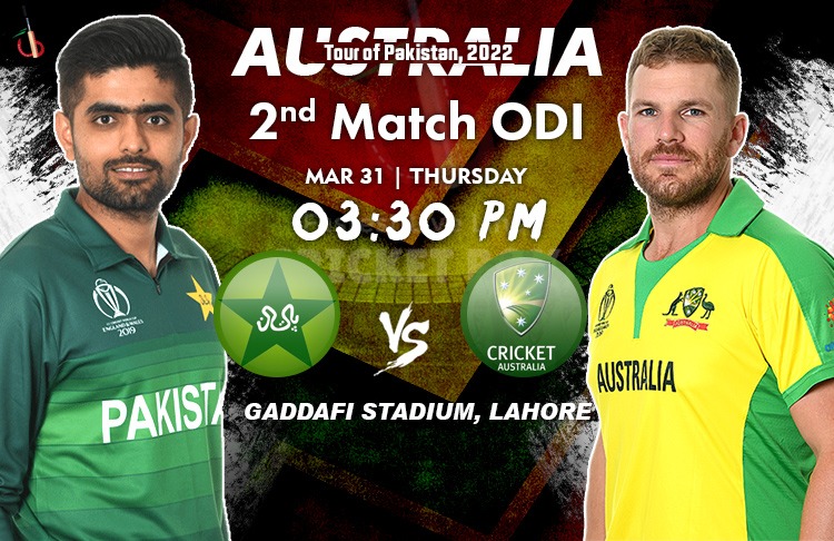 Australia vs Pakistan 2nd ODI Match Preview, Fantasy, Pitch Report, Probable XI & More