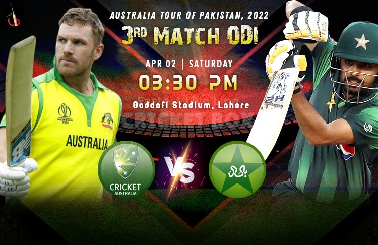 Australia vs Pakistan 3rd ODI Match Preview, Fantasy, Pitch Report, Probable XI & More