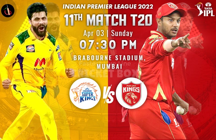 Chennai vs Punjab 11th Clash of IPL 2022 Match Preview, Fantasy, Pitch Report, Probable XI & More