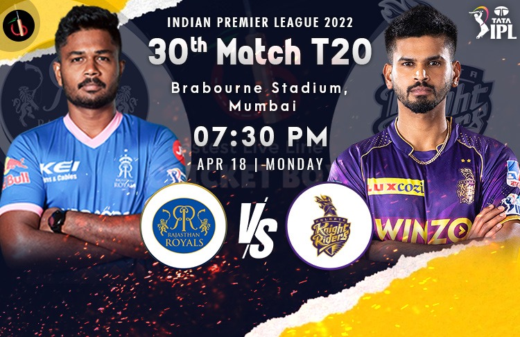 Kolkata vs Rajasthan 30th Clash of IPL 2022 Match Preview, Fantasy, Pitch Report, Probable XI & More