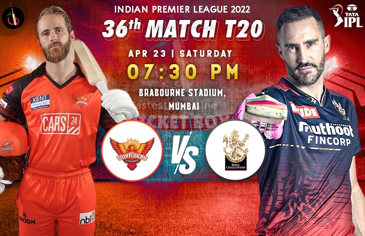 Hyderabad vs Bangalore 36th Clash of IPL 2022 Match Preview, Fantasy, Pitch Report, Probable XI & More