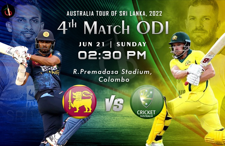 Australia vs Sri Lanka 4th ODI Match Preview, Probable XIs, Match Prediction, Pitch Report & More