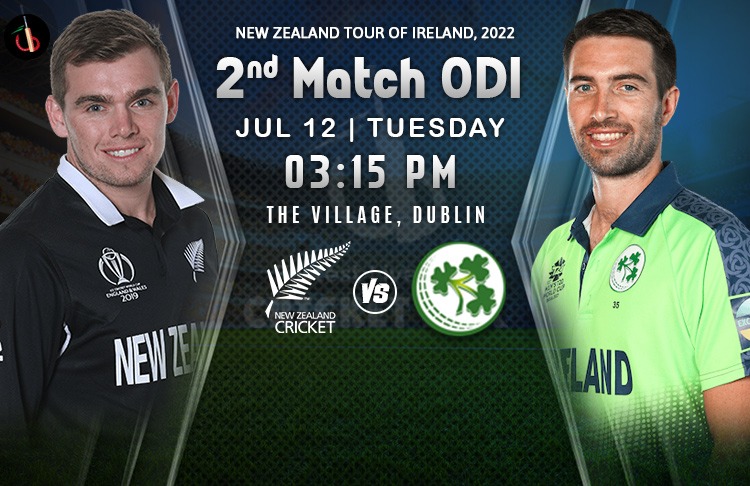 Ireland vs New Zealand 2nd ODI Match Preview, Probable XI, Match Prediction, Pitch Report & More