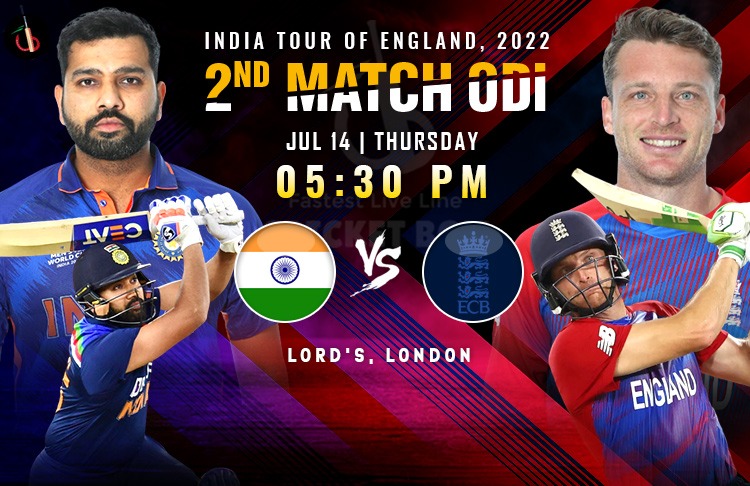 England vs India 2nd ODI Match Preview, Probable XI, Match Prediction, Pitch Report & More