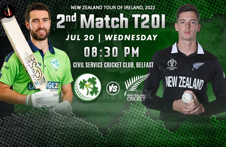 Ireland vs New Zealand 2nd T20 Match Preview, Probable XI, Match Prediction, Pitch Report & More