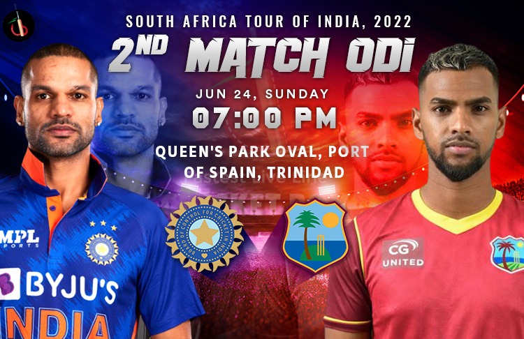 India vs West Indies 2nd ODI Match Preview, Probable XI, Match Prediction, Pitch Report & More