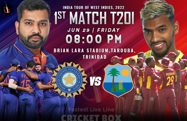 West Indies vs India 1st T20I Match Preview, Probable XI, Match Prediction, Pitch Report & More