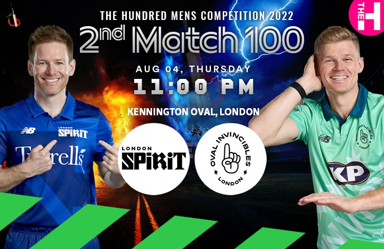 Oval Invincibles vs London Spirit 2nd 100 Balls Match Preview, Probable XI, Match Prediction, Pitch Report & More (The Hundred Mens)