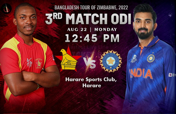 India vs Zimbabwe 3rd ODI Match Preview, Probable XI, Match Prediction, Pitch Report & More