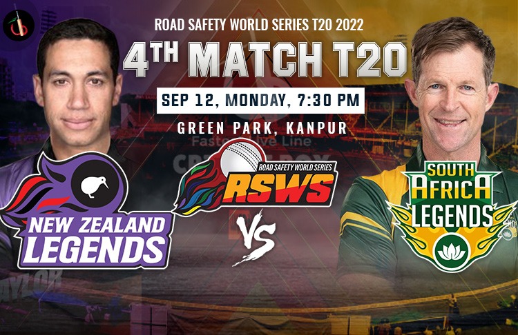 New Zealand Legends vs South Africa Legends 4th Match Preview, Probable XI, Match Prediction, Top Picks, Pitch Report & More