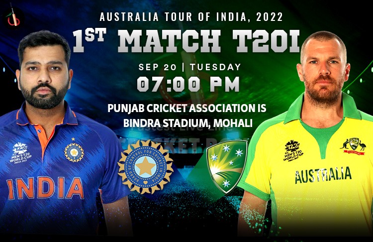 India vs Australia 1st T20 Match Preview, Probable XI, Top Picks, Match Prediction, Pitch Report & More