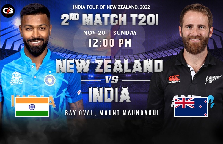 2nd T20 Match India vs New Zealand Preview, Probable XI, Match Top Picks, Pitch Report & More