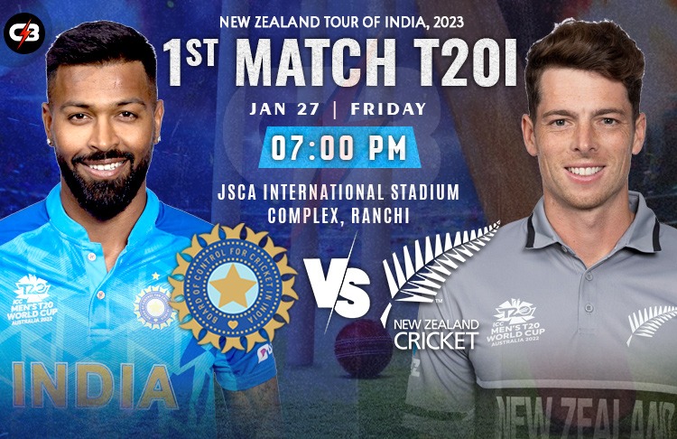 India vs New Zealand 1st T20I Match - Preview, Probable XI, Pitch Report, Weather Report, Top Picks & More