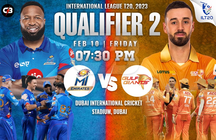 Gulf Giants vs MI Emirates 2nd Qualifier Match - Preview, Probable XI, Match Details, Pitch Report, Key Players & More