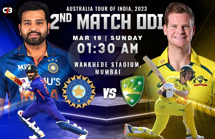 India vs Australia 2nd ODI Match Preview, Probable XI, Match Details, Pitch Report, Key Players & More
