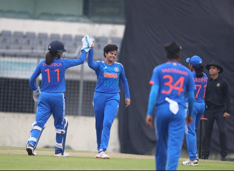 Sultana fifty to no end as Renuka bowls India to agreeable win