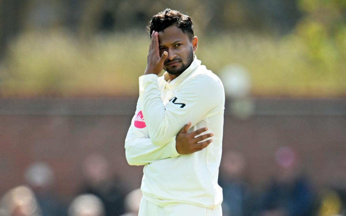 Shakib reported for suspect bowling action while Playing for Surrey