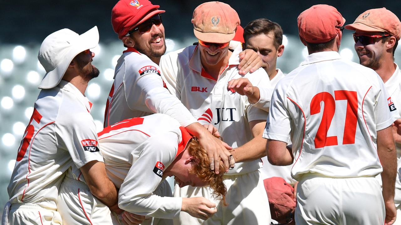 Lloyd Pope spins South Australia to famous Shield win