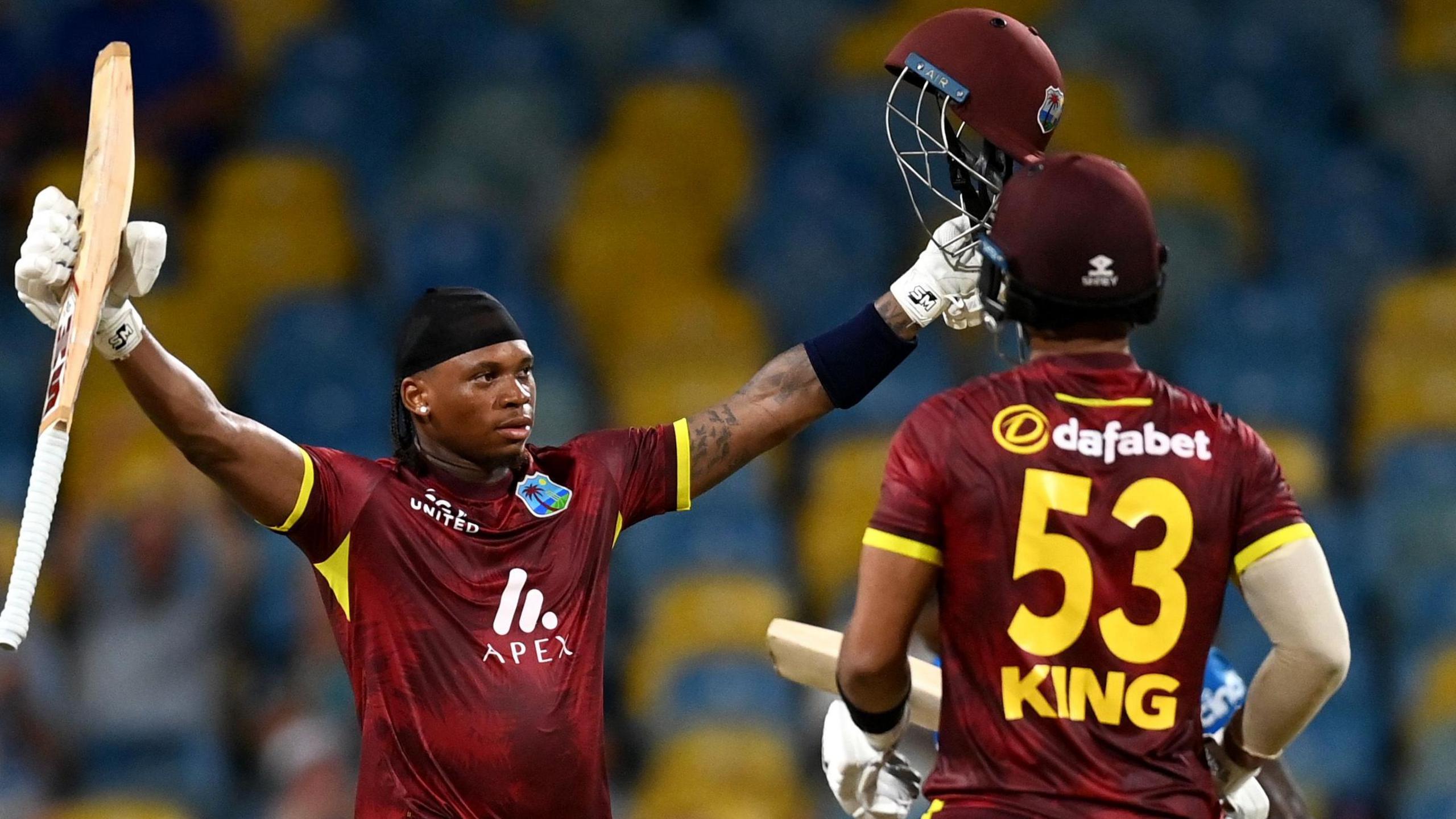 Brandon King , Keacy Carty tons leads West Indies to series win over England