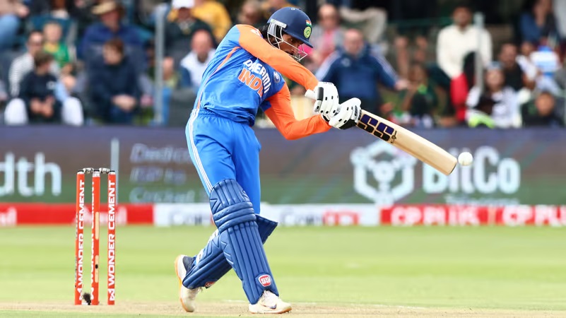 Tilak Varma's maiden T20I ton put India 2-1 up