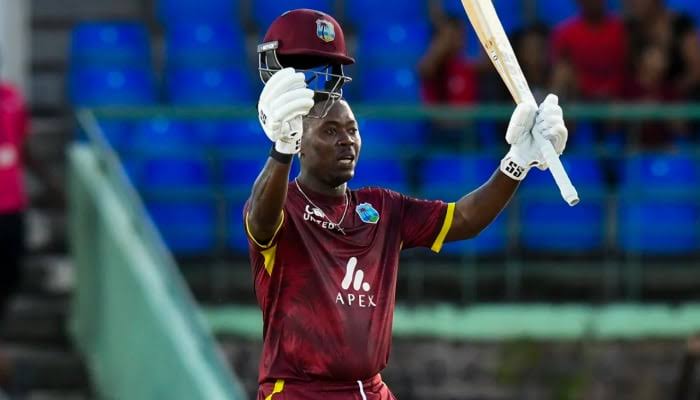 WI go 1-0 up as Hope and Rutherford boss 295 chase in 1st ODI