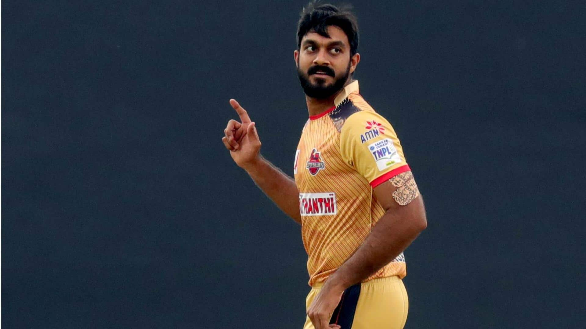 TNPL 2025 sale: Vijay Shankar, previous UAE spinner Karthik Meiyappan among major purchases