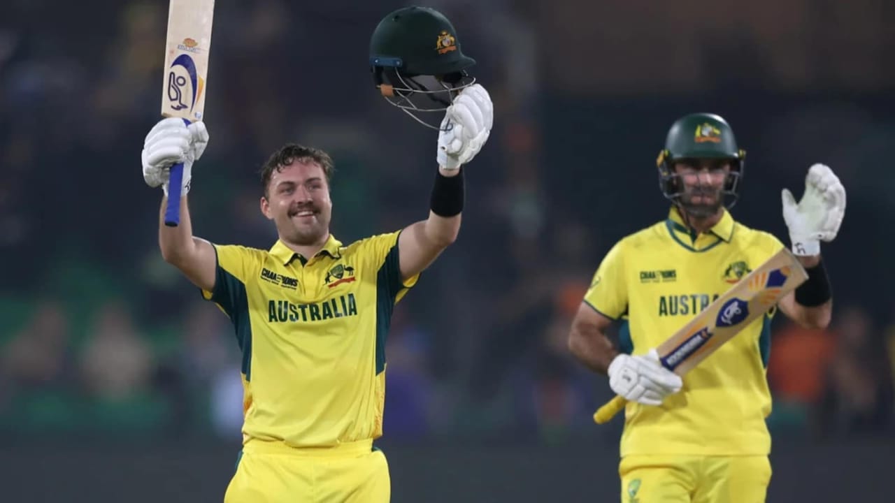 Josh Inglis 120* seals record win for Australia in Champions Trophy 2025