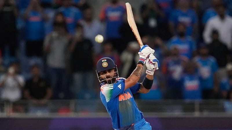 Virat Kohli's 84 sends India into Champions Trophy final vs Australia