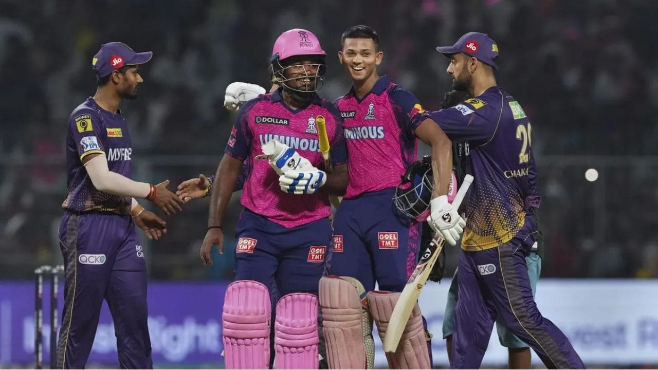 Rajasthan Royals Aims to Continue Winning Streak Against Kolkata Knight Riders