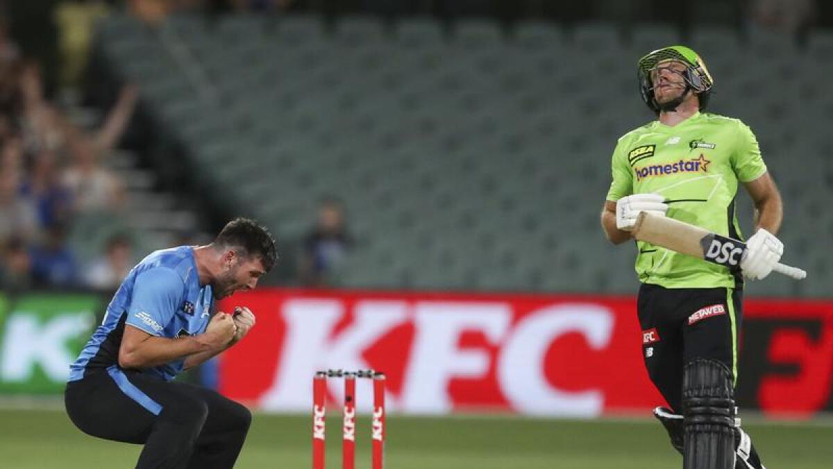Jamie Overton, Liam Scott end Sydney Thunder's playoff hopes