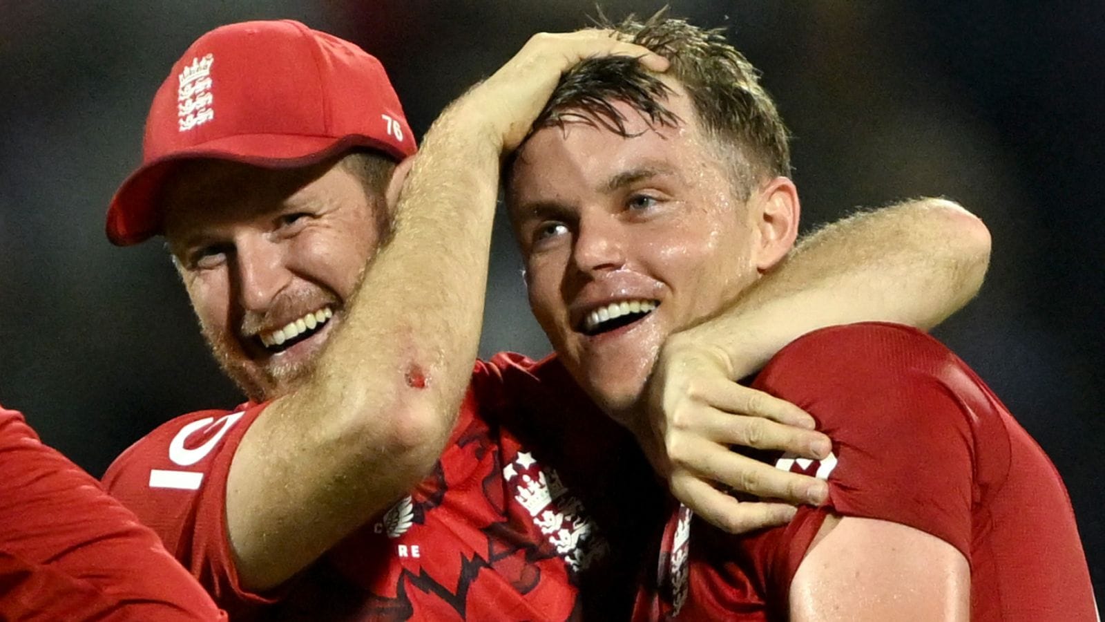 England's Curran Steals Show, Takes Hat-trick in Rain-Affected Win