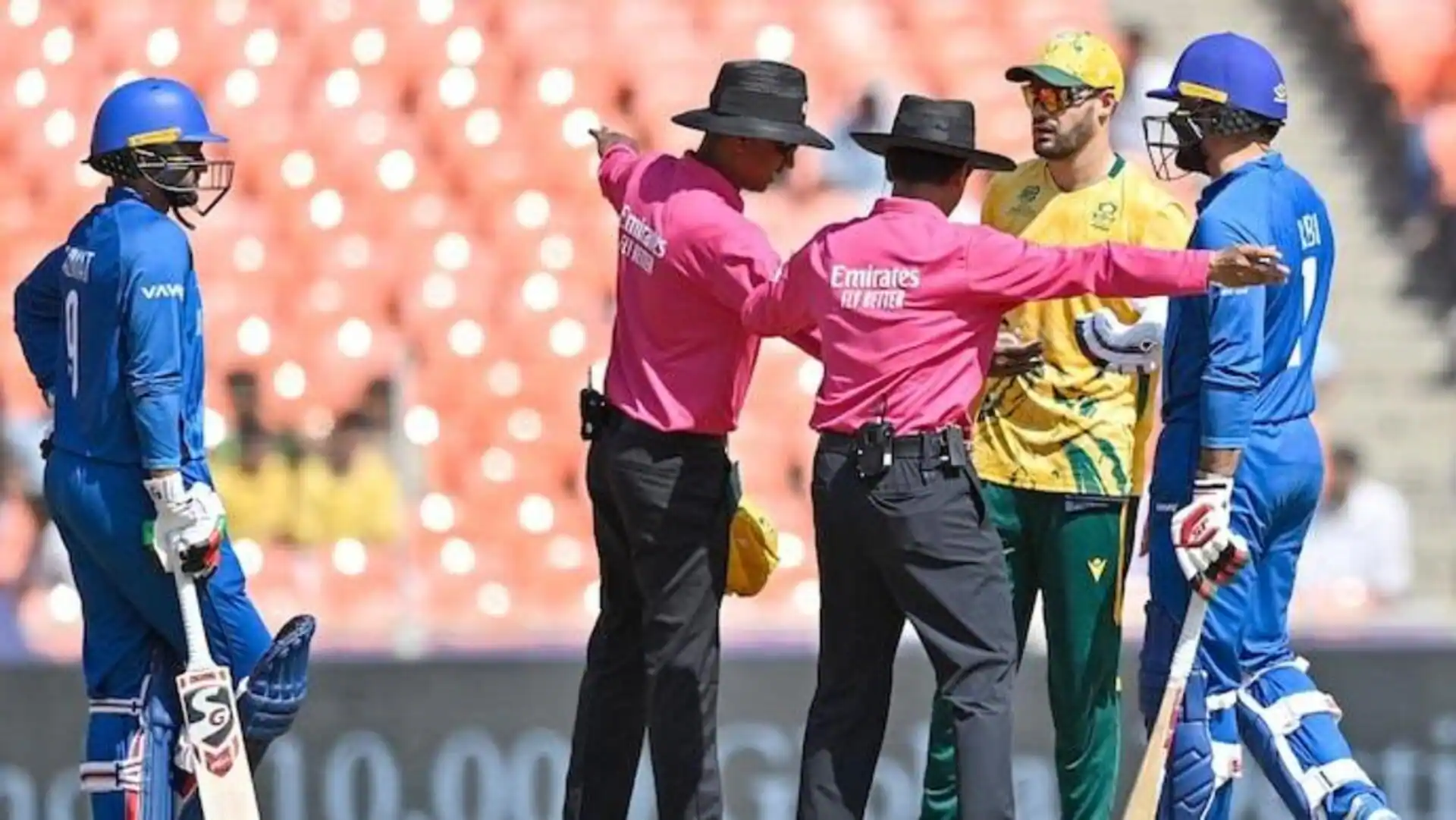 Nabi fined for disobeying umpire's decision