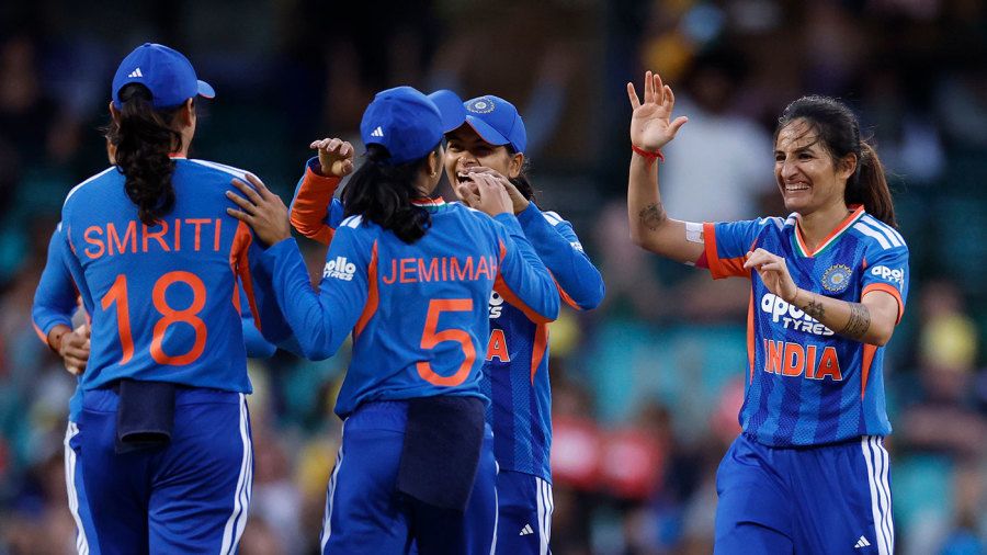 India Takes 1-0 Lead: Reddy, Renuka Impress in Rain-Curtained Game