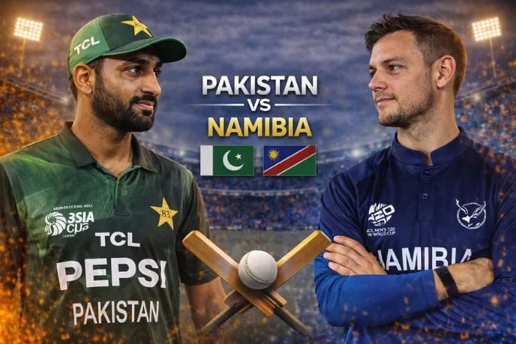 Pakistan Face Namibia in Do-or-Die Match for Super 8 Qualification