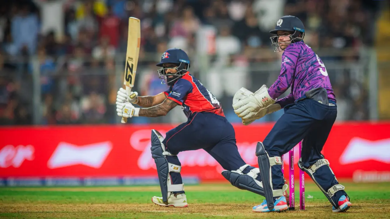 Dipendra Airee powers Nepal to Historic win against Scotland