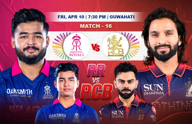 RCB Looks to Take on RR in Top Spot Battle
