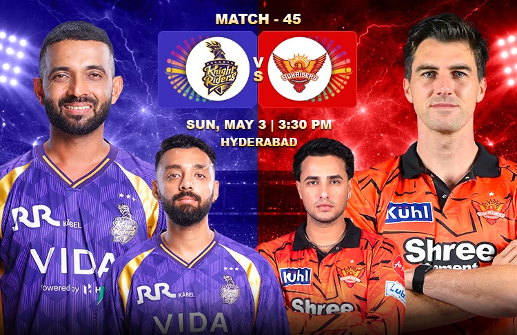Explosive SRH Aim to Extend KKR's Batting Woes