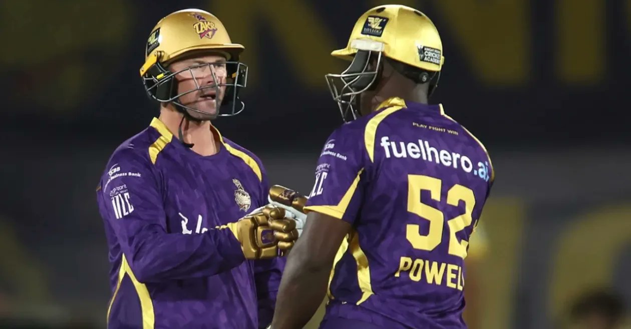Rovman Powell star in LAKR stunning chase against Texas Super Kings