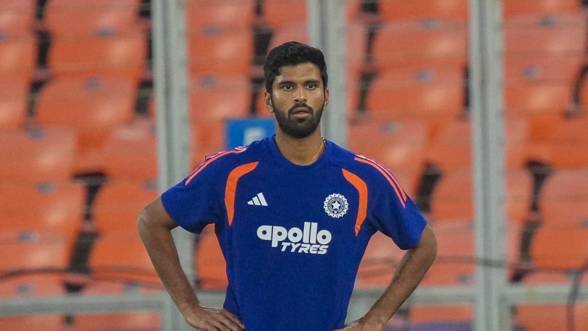 Washington not in India's squad for third ODI against England