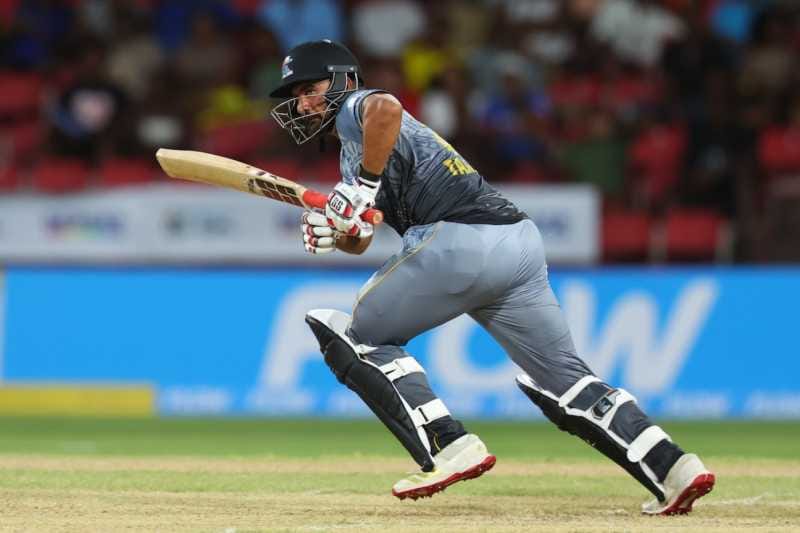 Tajinder finishes it as Falcons edge last-ball win on CPL opening night