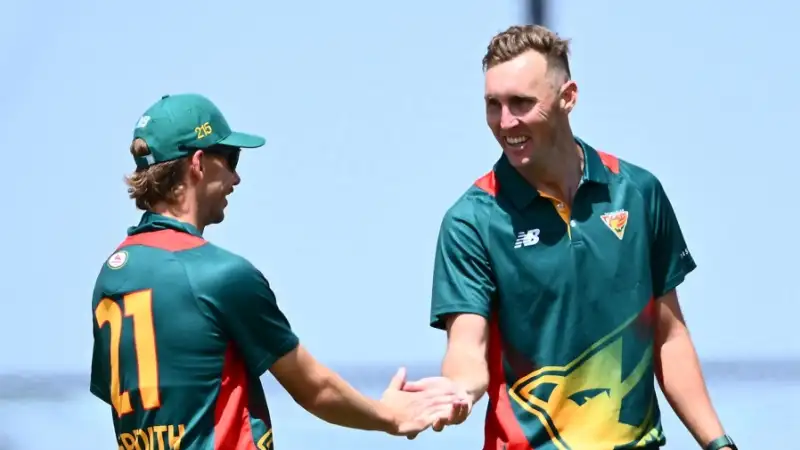 Webster, Meredith star as Tasmania crush Western Australia