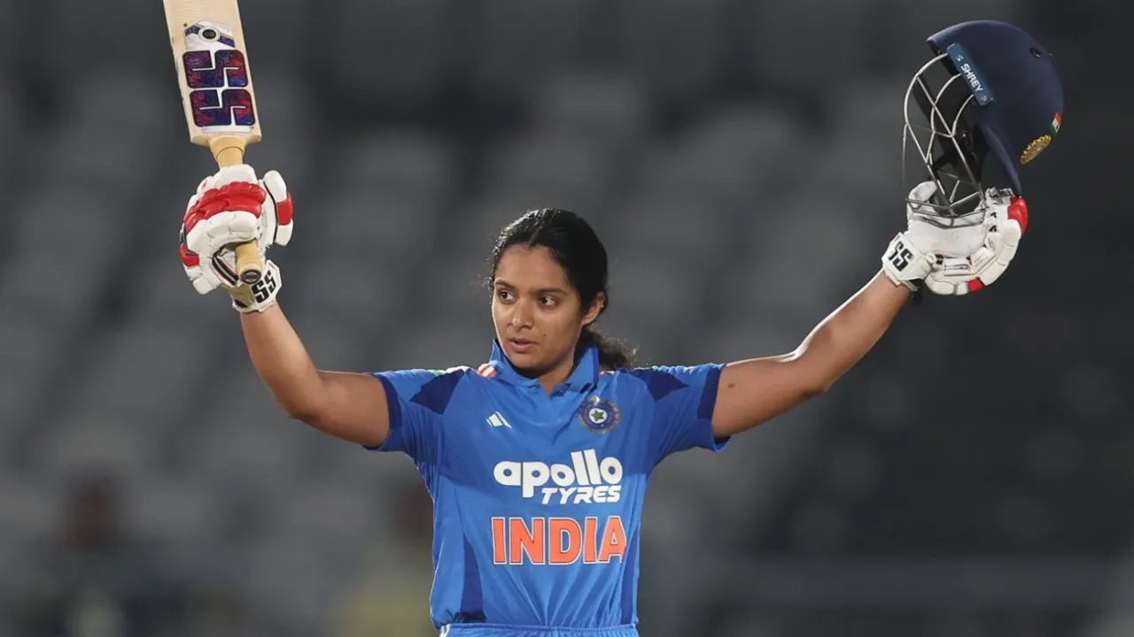 Pratika Rawal ton, Charani four-for hand India comfortable win